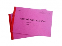 Giấy Tạm Ứng