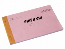 Phiếu chi 1 liên