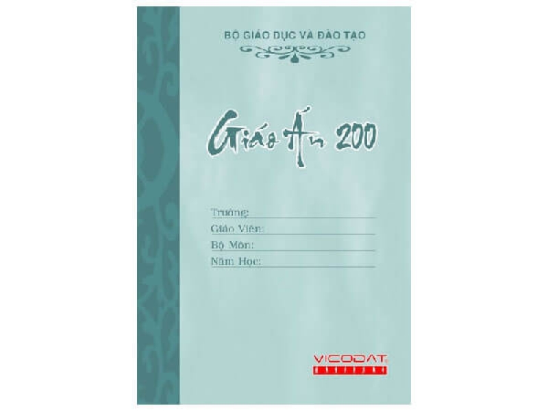 Tập giáo án 200 trang