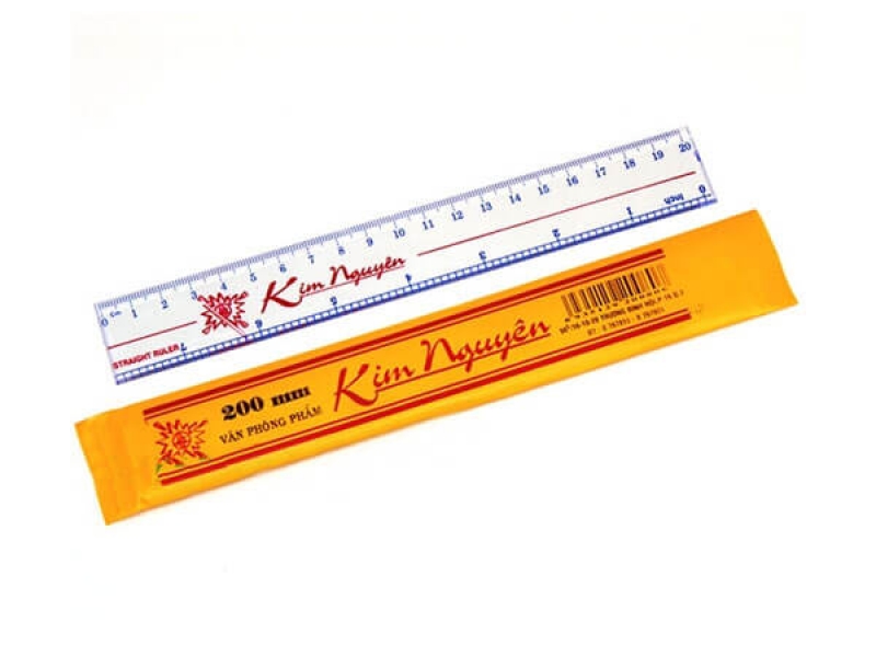 Thước cứng 20cm Kim Nguyên